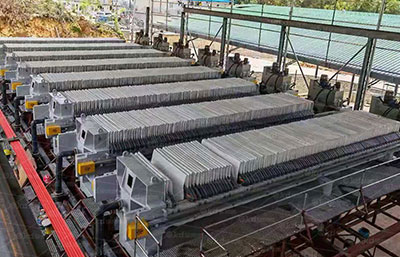 每小時(shí)處理100方洗沙污水選過濾面積