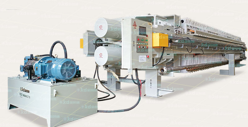 隔膜壓濾機液壓泵站的調(diào)試